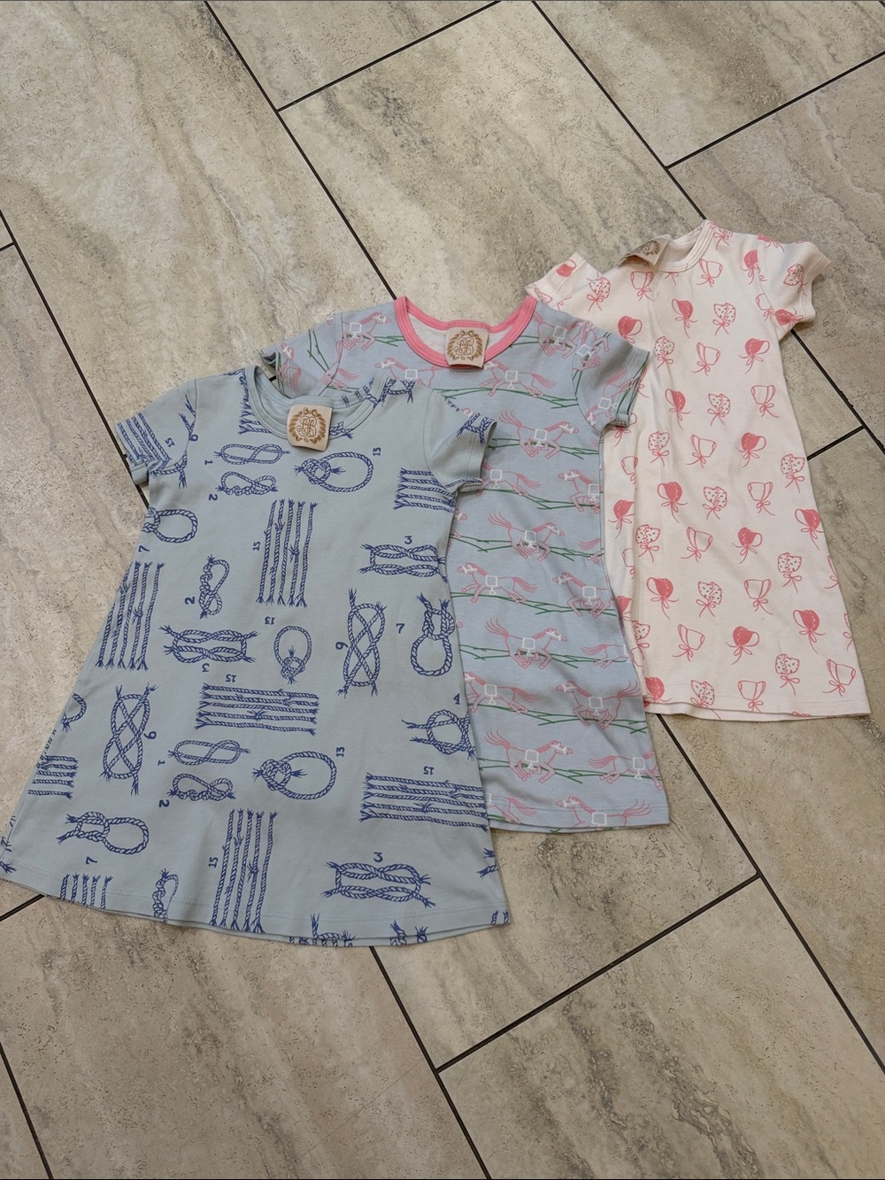 The Beaufort Bonnet Company Girls' Polly Play Dress - set of 3